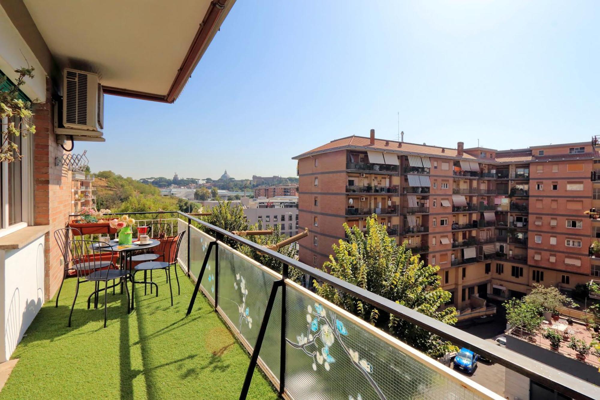 Vatican View Viale Di Valle Aurelia Rom Exterior foto